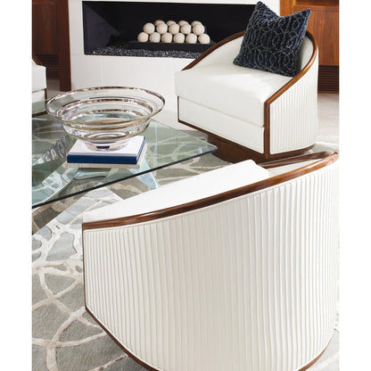 Global Views Swivel Chair