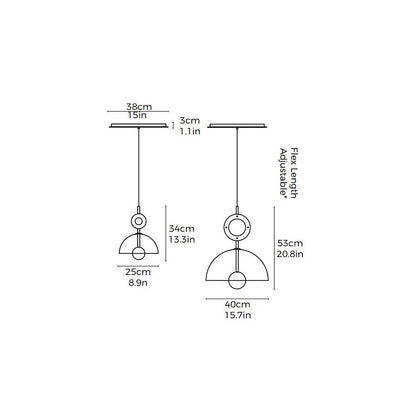 Deco Ring LED Pendant