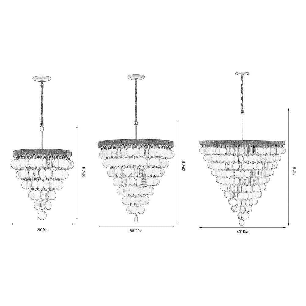 Aurelia's Cove Chandelier