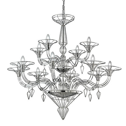 Dedalo Multi-Tier Chandelier