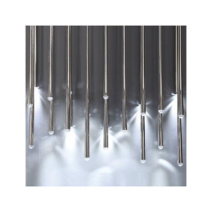 Cascade Rectangular Multi-Light LED  Pendant