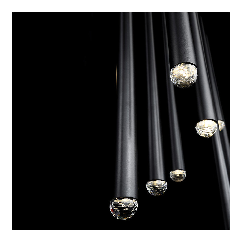 Cascade Rectangular Multi-Light LED  Pendant