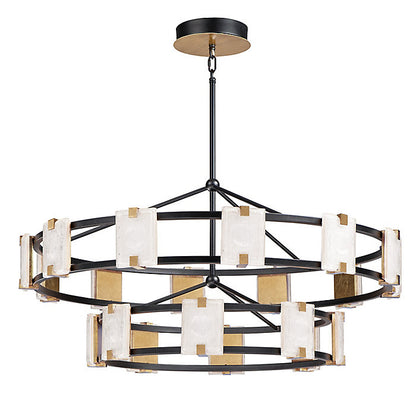 Radiant LED 2-Tier Chandelier
