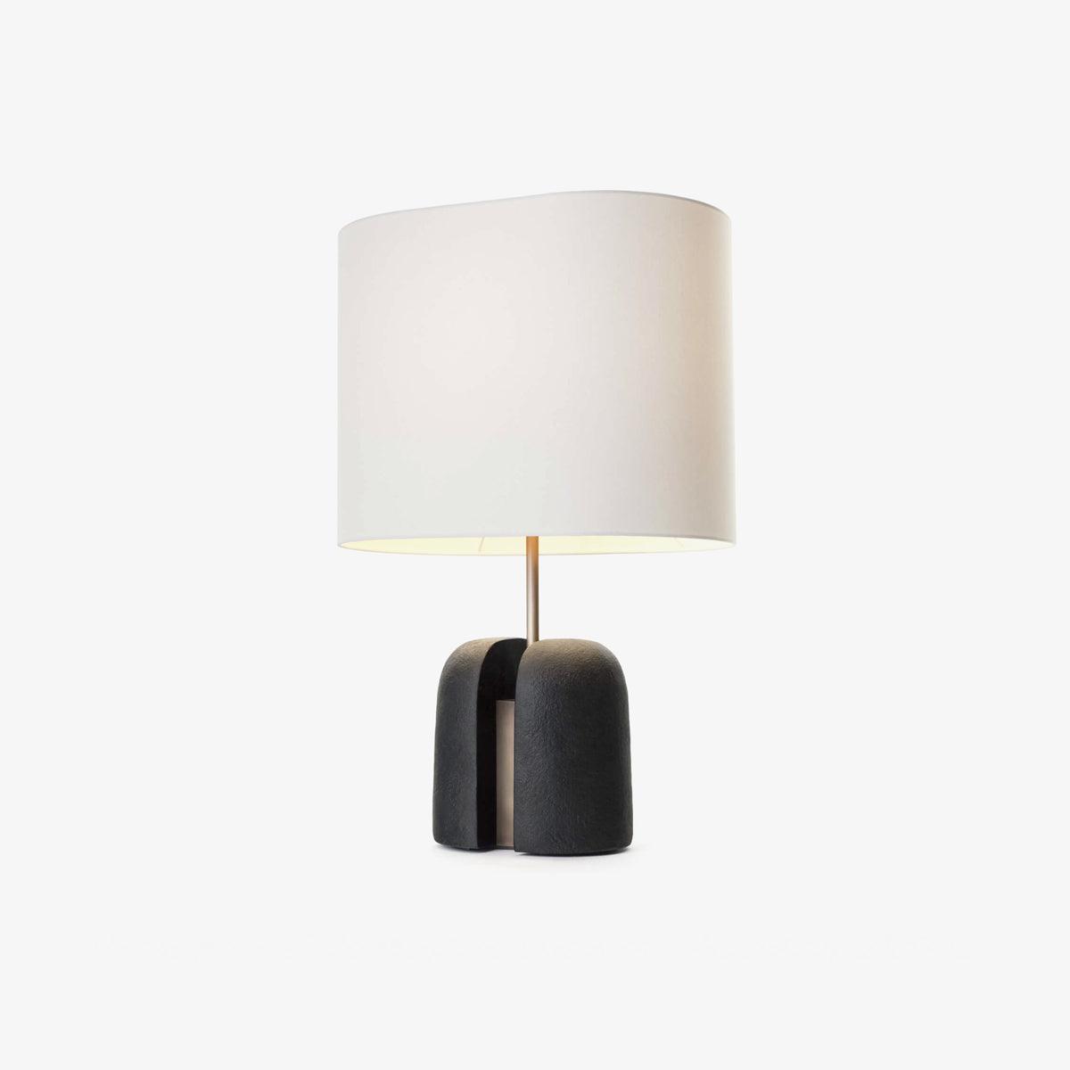 Madoc Table Lamp Dia 13.8″ x H 21.7″ / Dia 35cm x H 55cm / Black & White / US Plug Table lamp