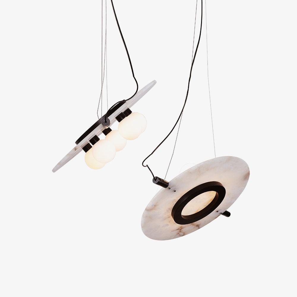 Magma Pendant Lamp Dia 20″ / Dia 51cm / Black + White Pendant light