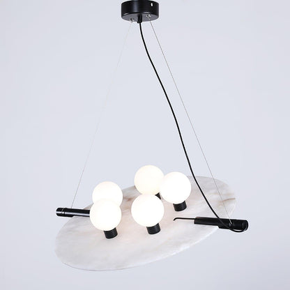 Magma Pendant Lamp Dia 20″ / Dia 51cm / Black + White Pendant light