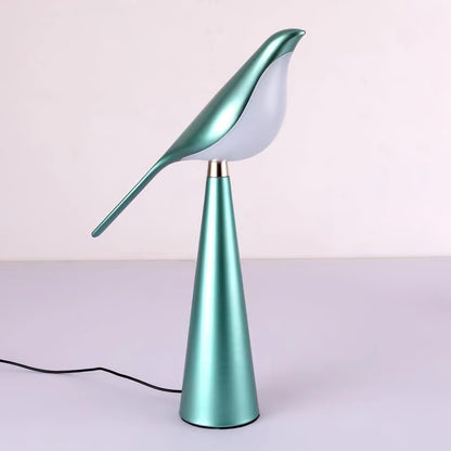 Magpie Art Table Lamp Dia 10.2″ x H 15.4″ / Dia 26cm x H 39cm / Green / US Plug Table lamp