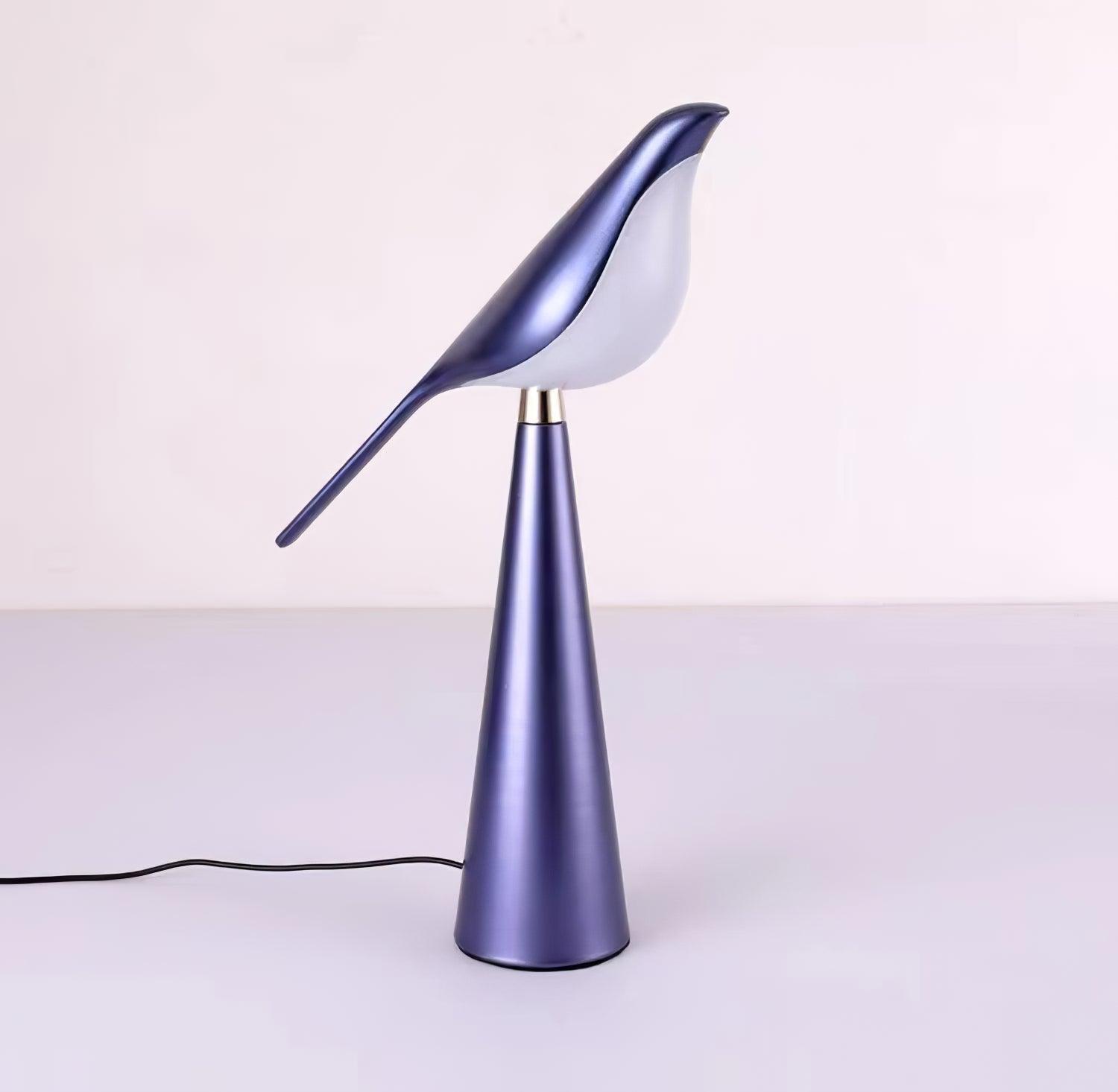 Magpie Art Table Lamp Dia 10.2″ x H 15.4″ / Dia 26cm x H 39cm / Blue / US Plug Table lamp