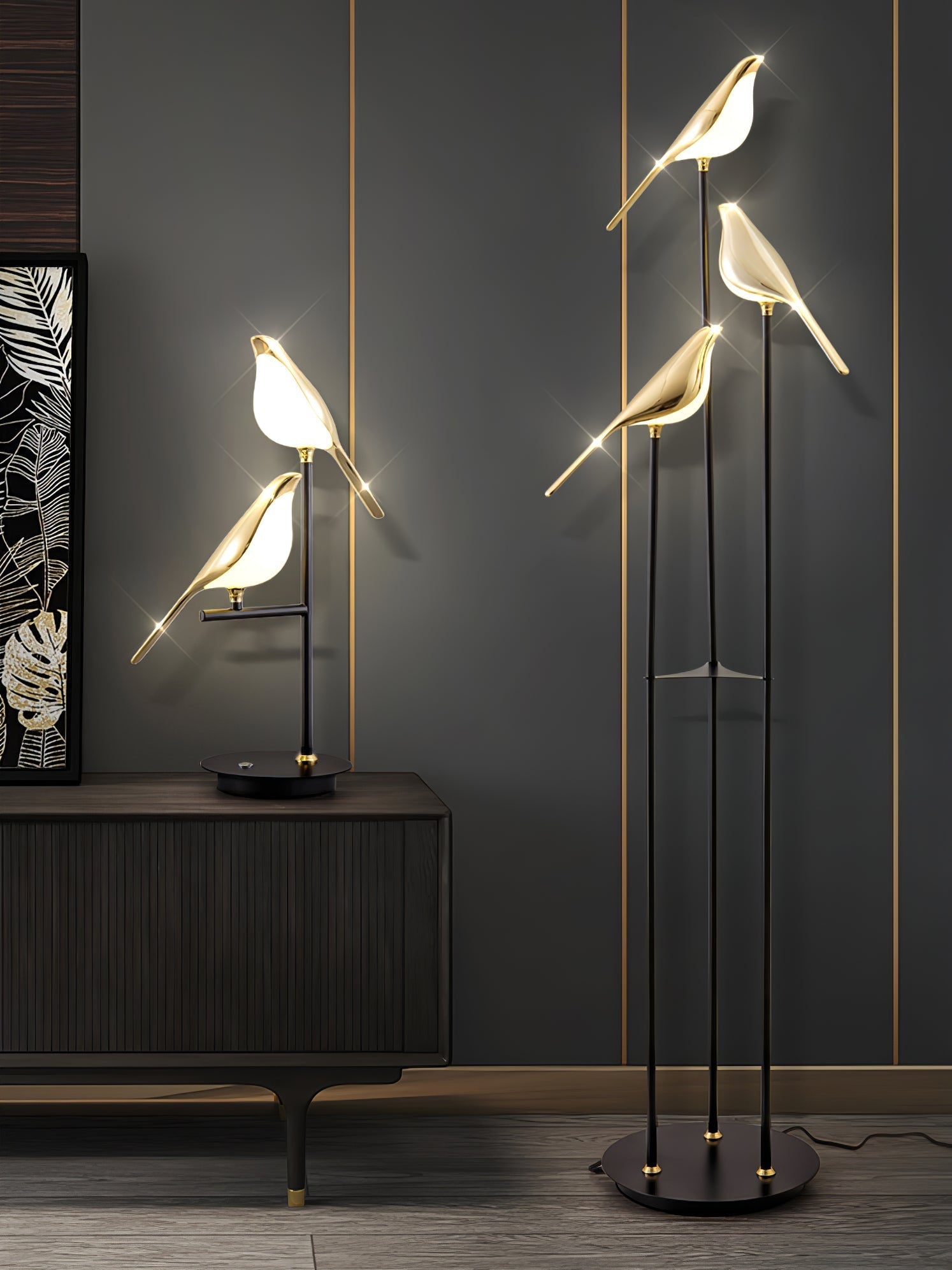 Magpie Perch Floor Lamp Floor lamp