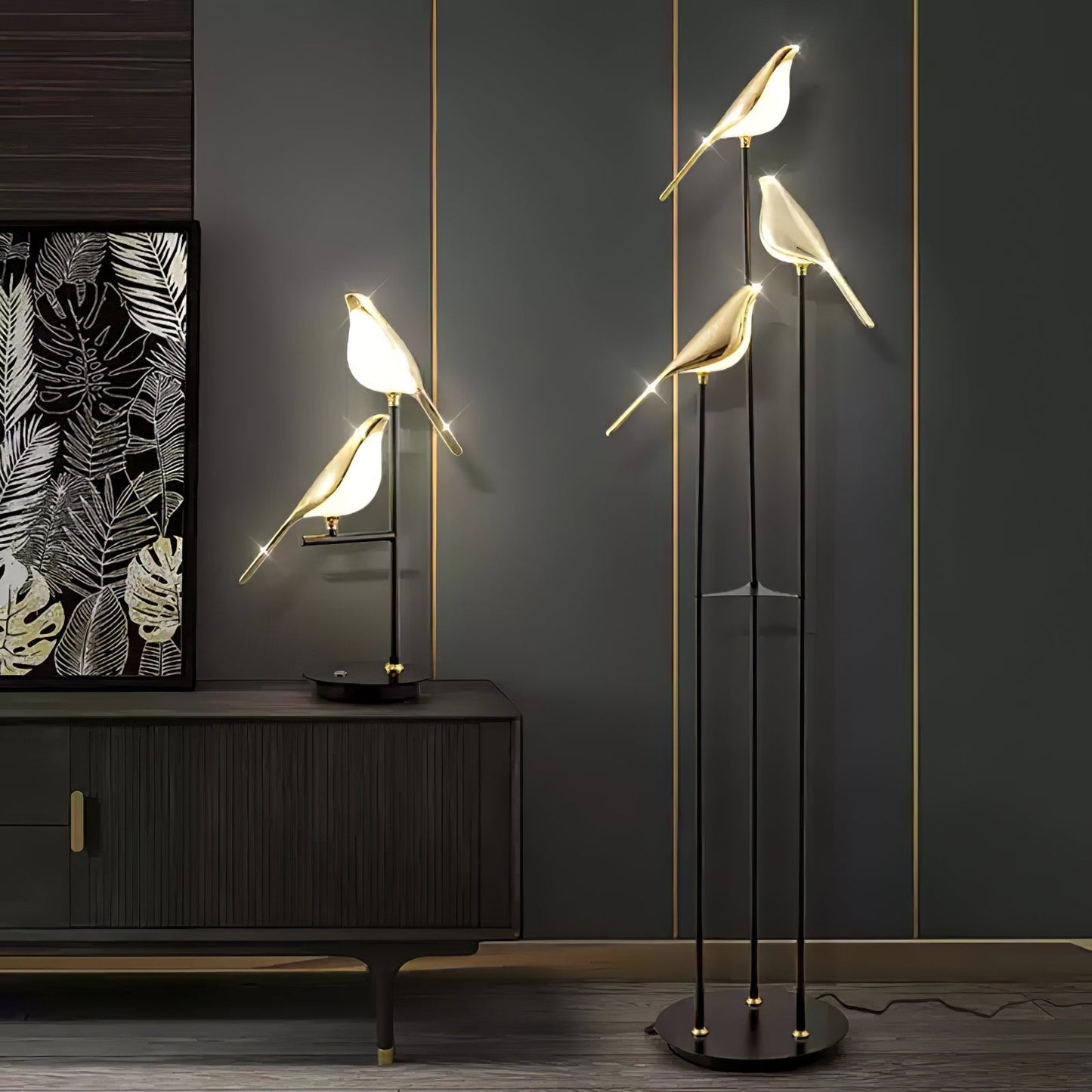 Magpie Perch Table Lamp Table lamp