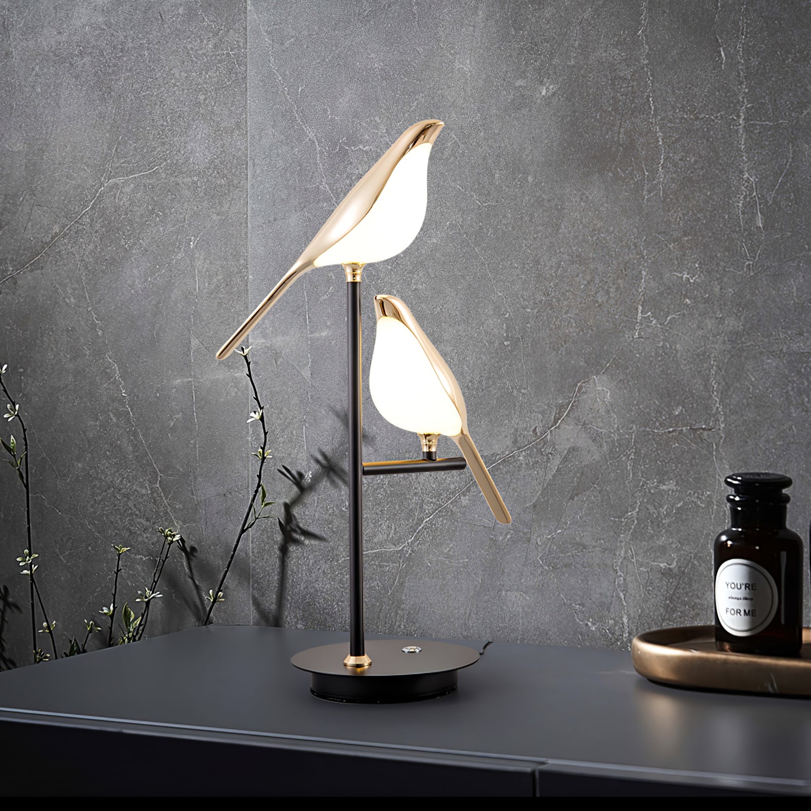Magpie Perch Table Lamp Table lamp