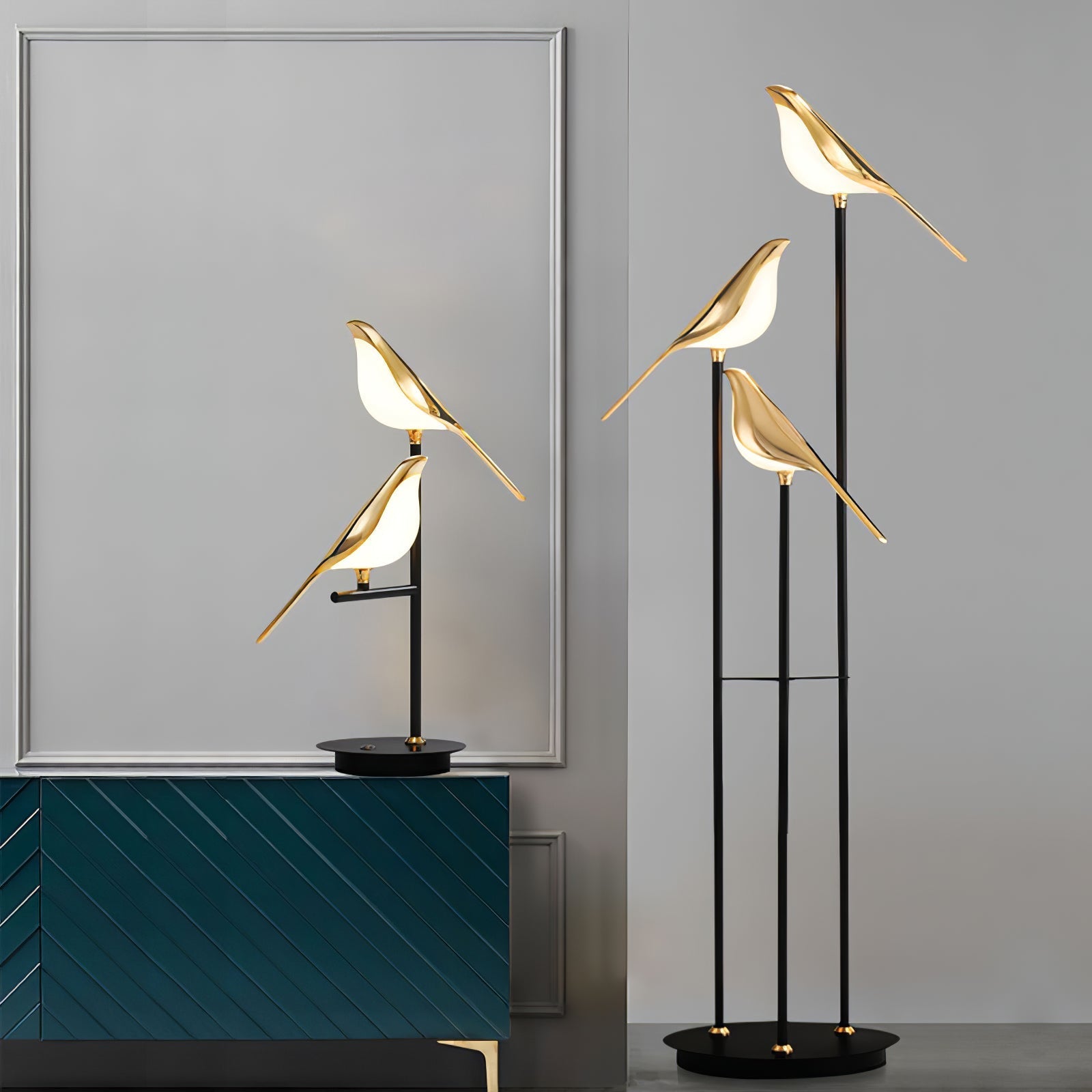 Magpie Perch Table Lamp Table lamp