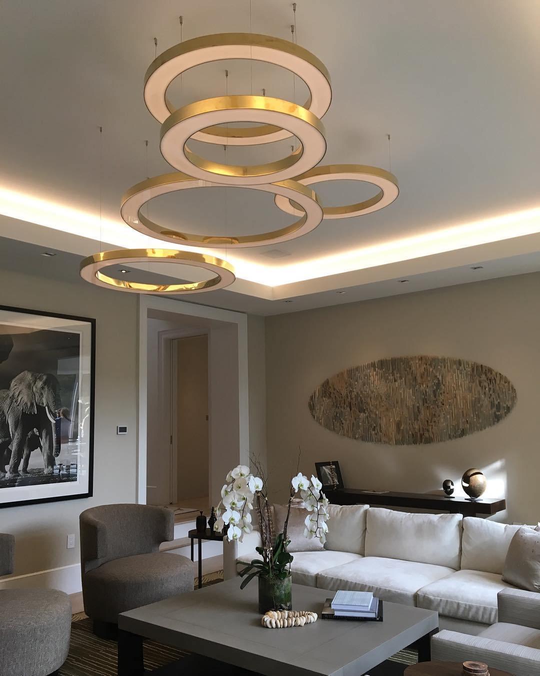 Ring LED Pendant Light Chandelier