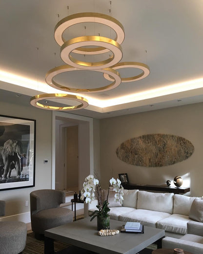 Ring LED Pendant Light Chandelier