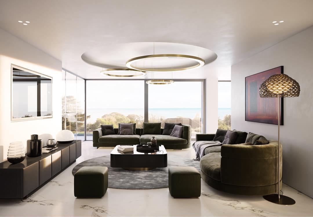 Ring LED Pendant Light Chandelier