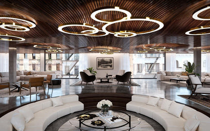 Ring LED Pendant Light Chandelier