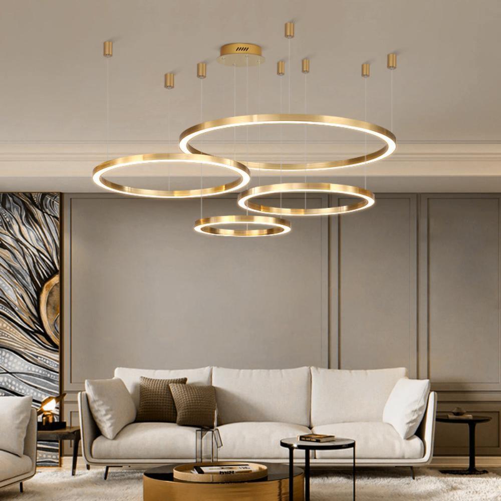 Ring LED Pendant Light Chandelier
