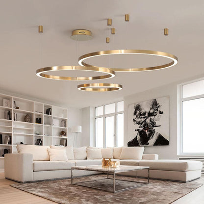 Ring LED Pendant Light Chandelier