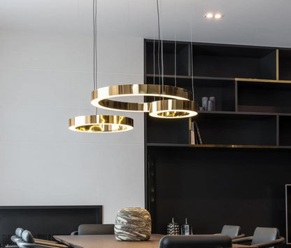 Ring LED Pendant Light Chandelier