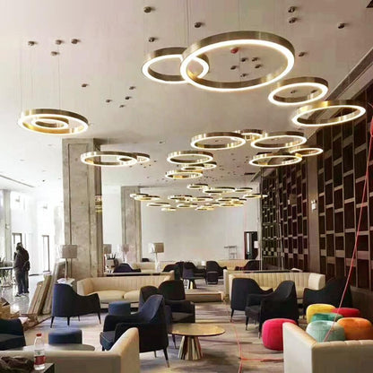 Ring LED Pendant Light Chandelier