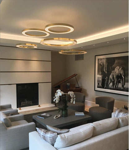 Ring LED Pendant Light Chandelier