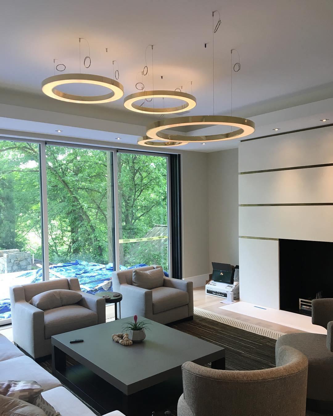 Ring LED Pendant Light Chandelier
