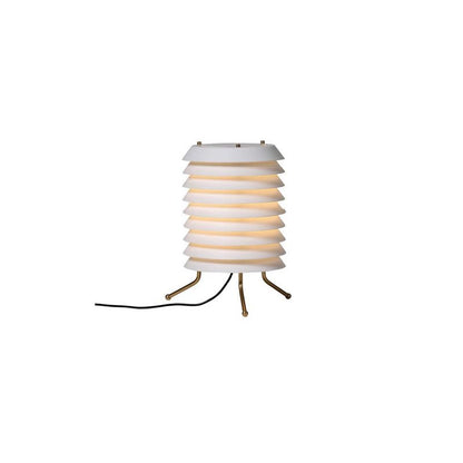 Baltic Tower Table Lamp Dia 9.8″ x H 13.8″ / Dia 25cm x H 35cm / White & Gold / US Plug Table lamp