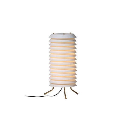 Baltic Tower Table Lamp Dia 9.8″ x H 20.5″ / Dia 25cm x H 52cm / White & Gold / US Plug Table lamp