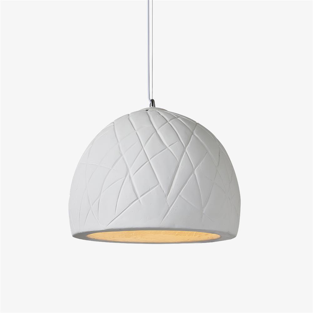 Malva Pendant Light Dia 11.8″ x H 12.2″ / Dia 30cm x H 31cm / White 灯具