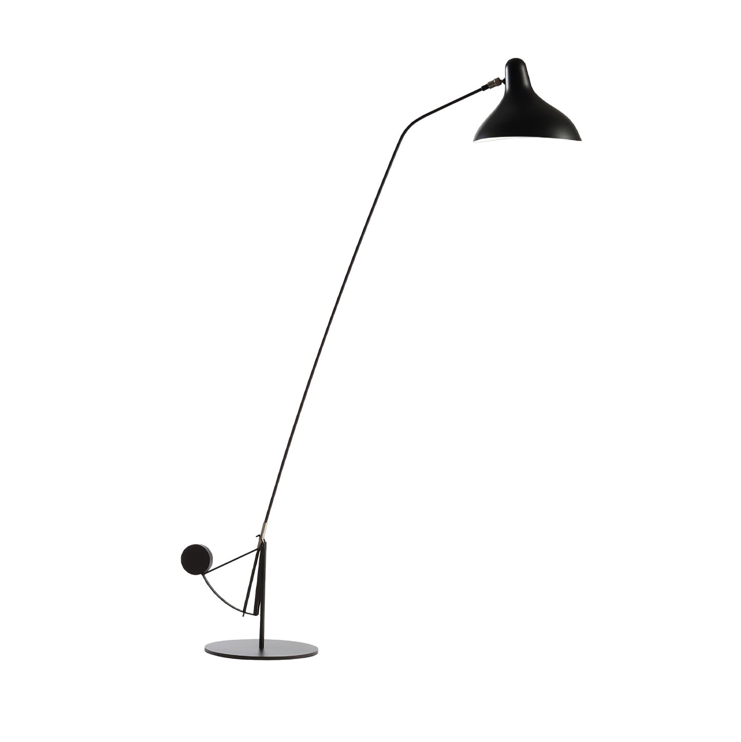 Mantis Arm Floor Lamp L 11.4″ x H 63″ / L 29cm x H 160cm / Black / US Plug Floor lamp