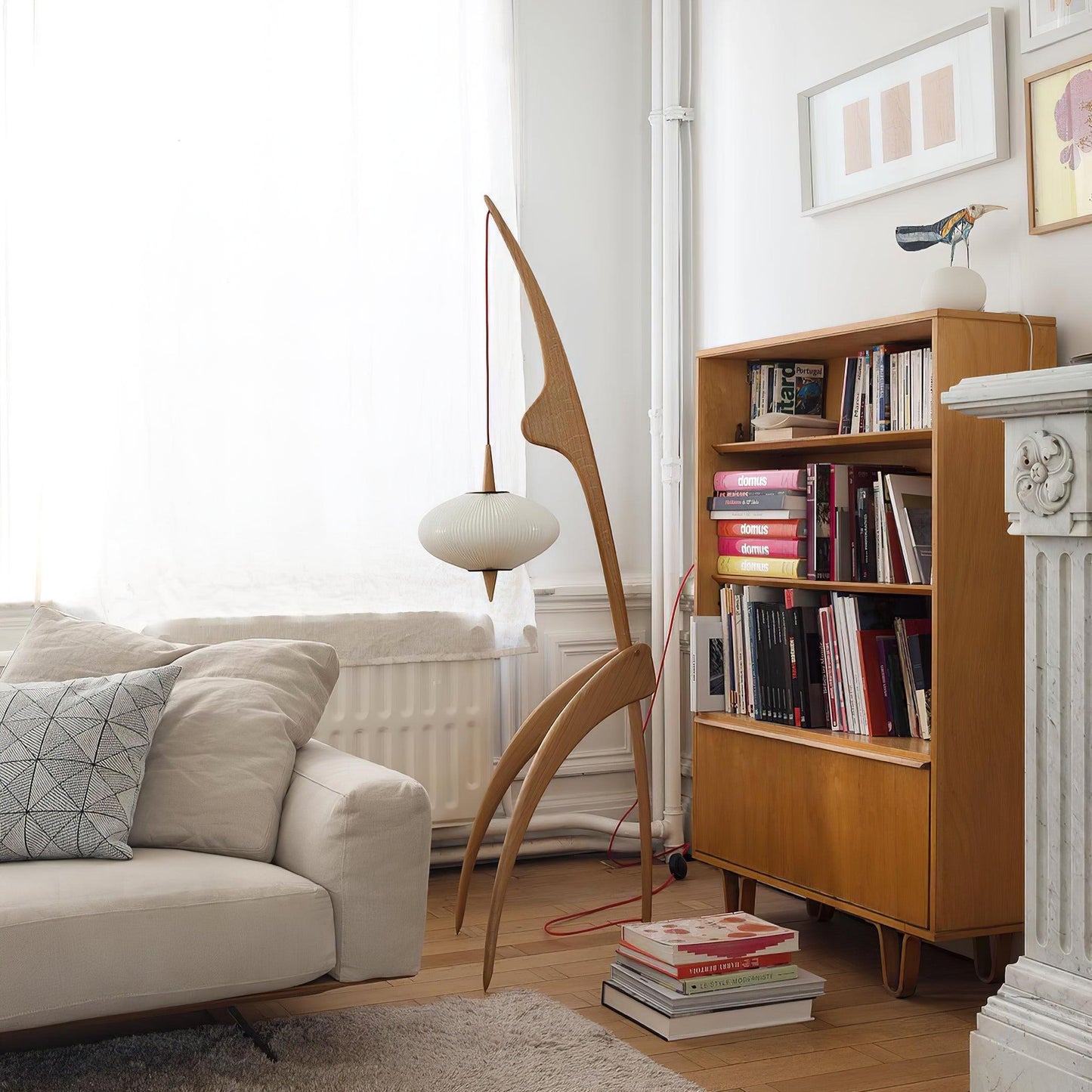 Mantis Wood Floor Lamp Floor lamp