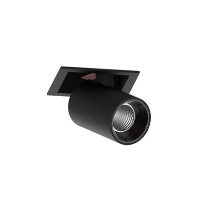 Mantra Sal Spotlight 1 head: L 4.5″ x W 3.5″ x H 4.5″ / L 11.5cm x W 8.8cm x H 11.5cm / Black / Warm Light Ceiling lamp