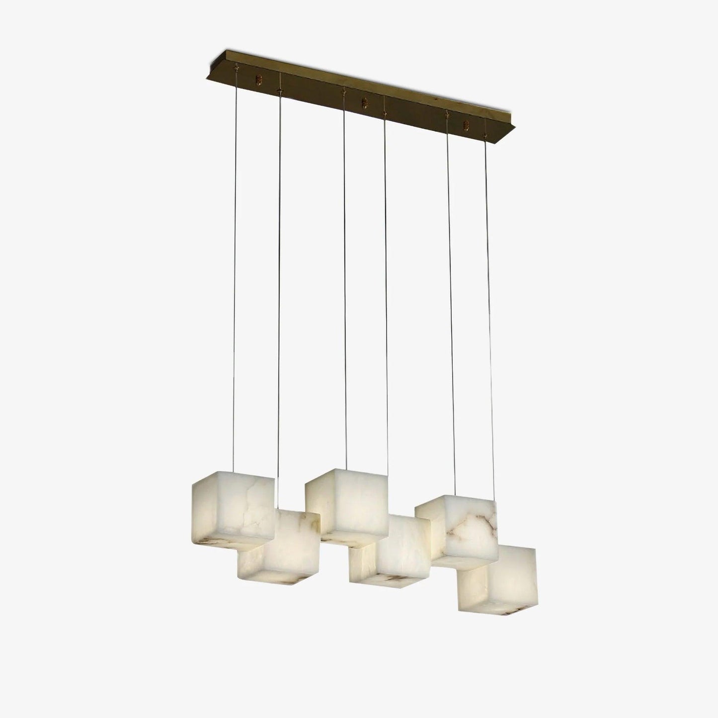 Alabaster Box Chandelier Chandelier