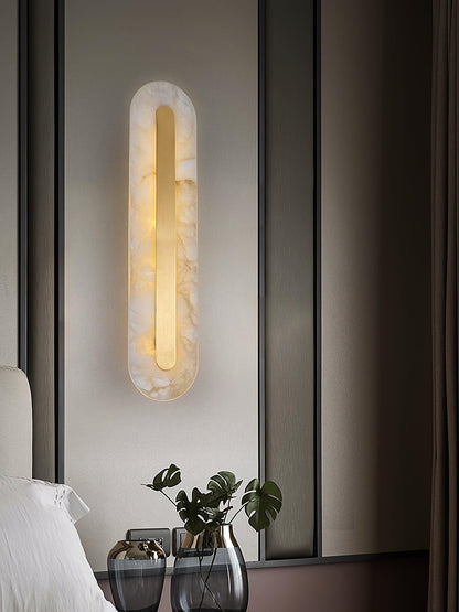 Alabaster Rounded Wall Light Wall lamp