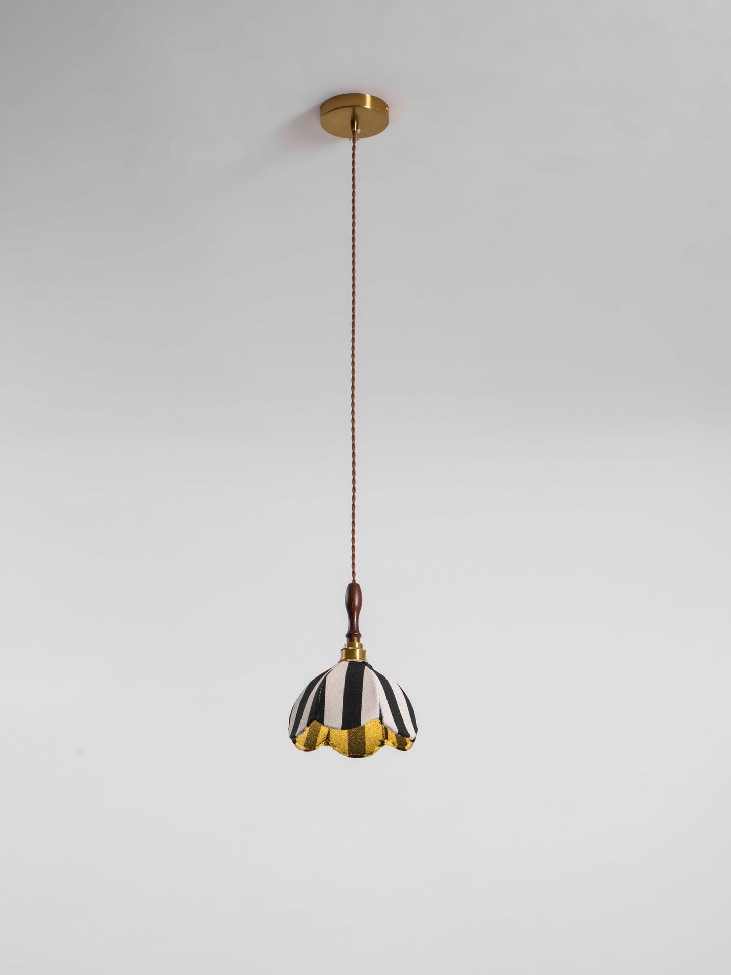 Marbre Stripe Pendant Light ? 7.9’’ x H 11’’ / Black & White 1001 pendant Lamp
