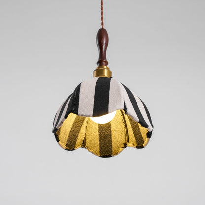 Marbre Stripe Pendant Light ? 7.9’’ x H 11’’ / Black & White 1001 pendant Lamp