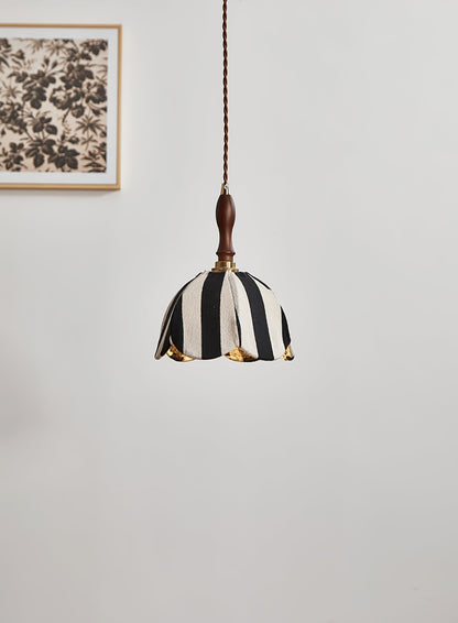 Marbre Stripe Pendant Light ? 7.9’’ x H 11’’ / Black & White 1001 pendant Lamp