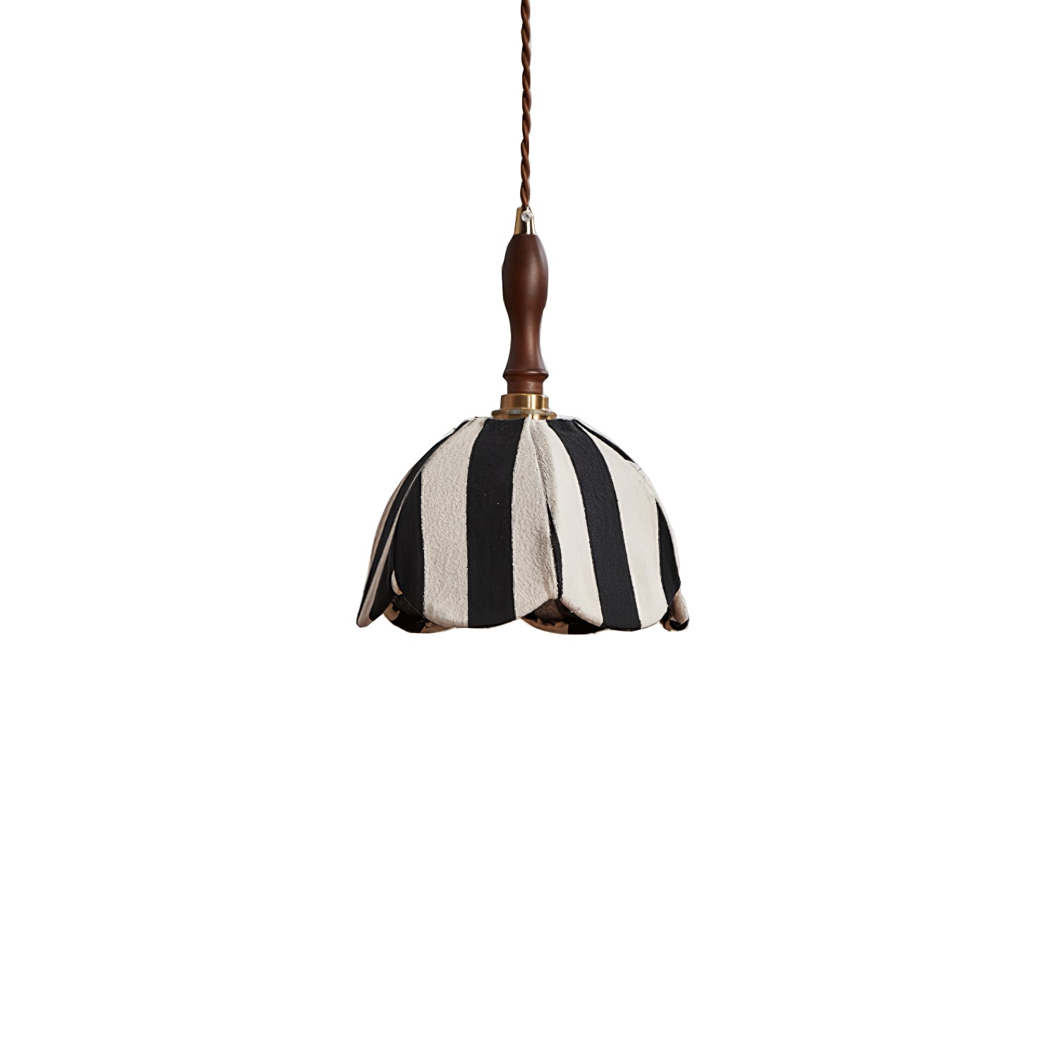 Marbre Stripe Pendant Light ? 7.9’’ x H 11’’ / Black & White 1001 pendant Lamp