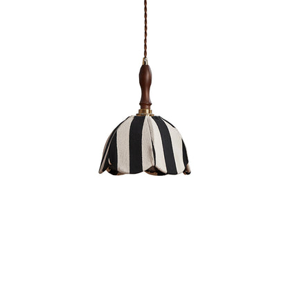 Marbre Stripe Pendant Light ? 7.9’’ x H 11’’ / Black & White 1001 pendant Lamp