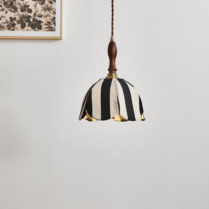 Marbre Stripe Pendant Light ? 7.9’’ x H 11’’ / Black & White 1001 pendant Lamp