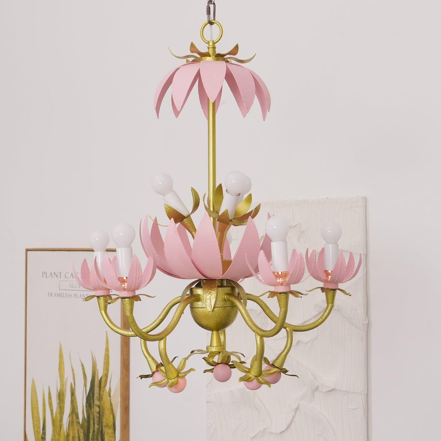 Mardi Gras Blossom Chandelier Chandelier