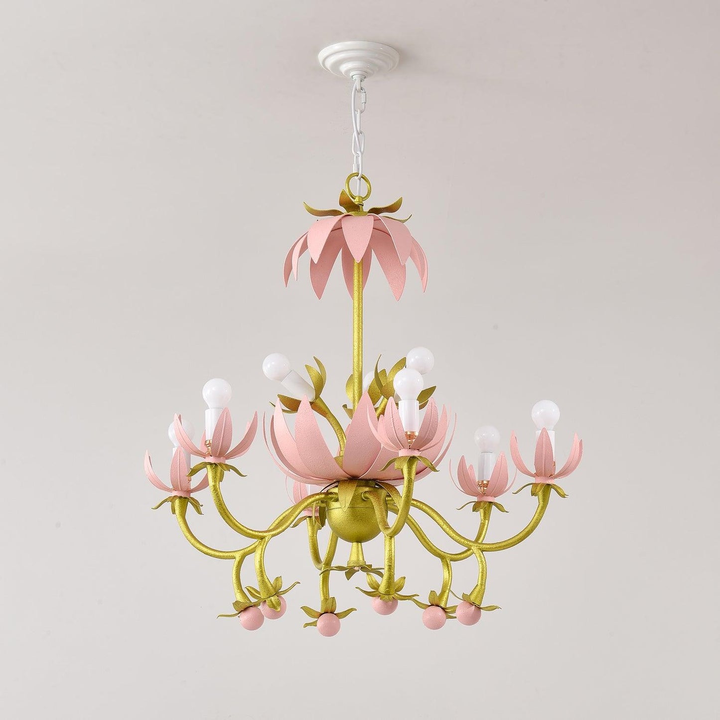 Mardi Gras Blossom Chandelier Chandelier