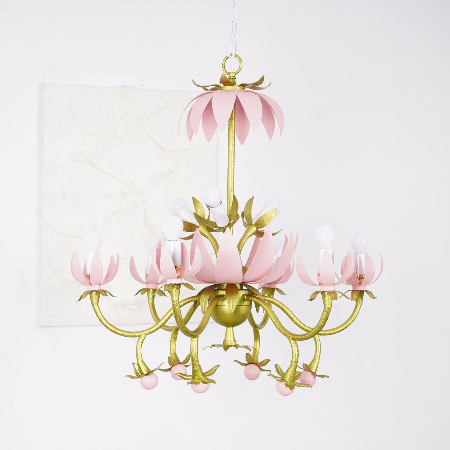 Mardi Gras Blossom Chandelier Chandelier