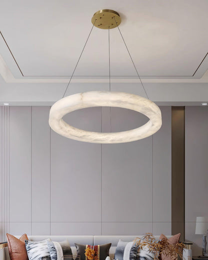 Marika Alabaster Chandelier Chandelier