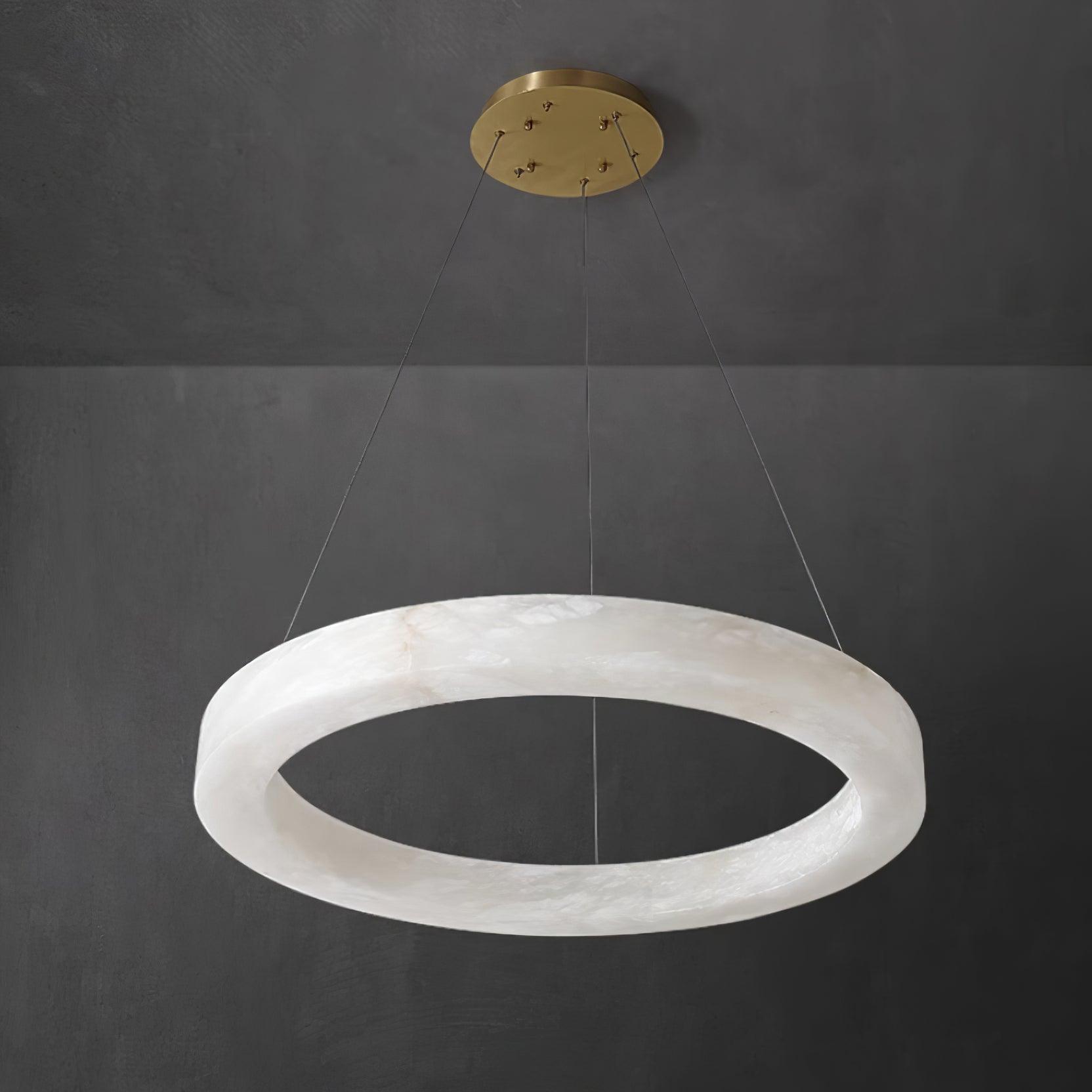 Marika Alabaster Chandelier Chandelier