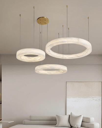 Marika Alabaster Chandelier Chandelier