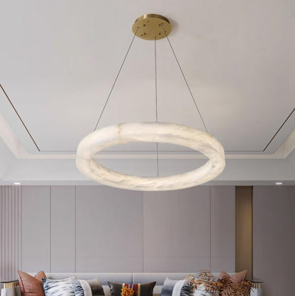 Marika Alabaster Chandelier Chandelier