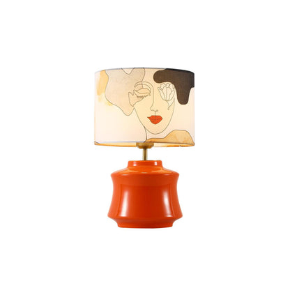Marilyn Table Lamp ? 11″ x H 15.7″/ Dia 28cm x H 40cm / Orange / US plug Table lamp