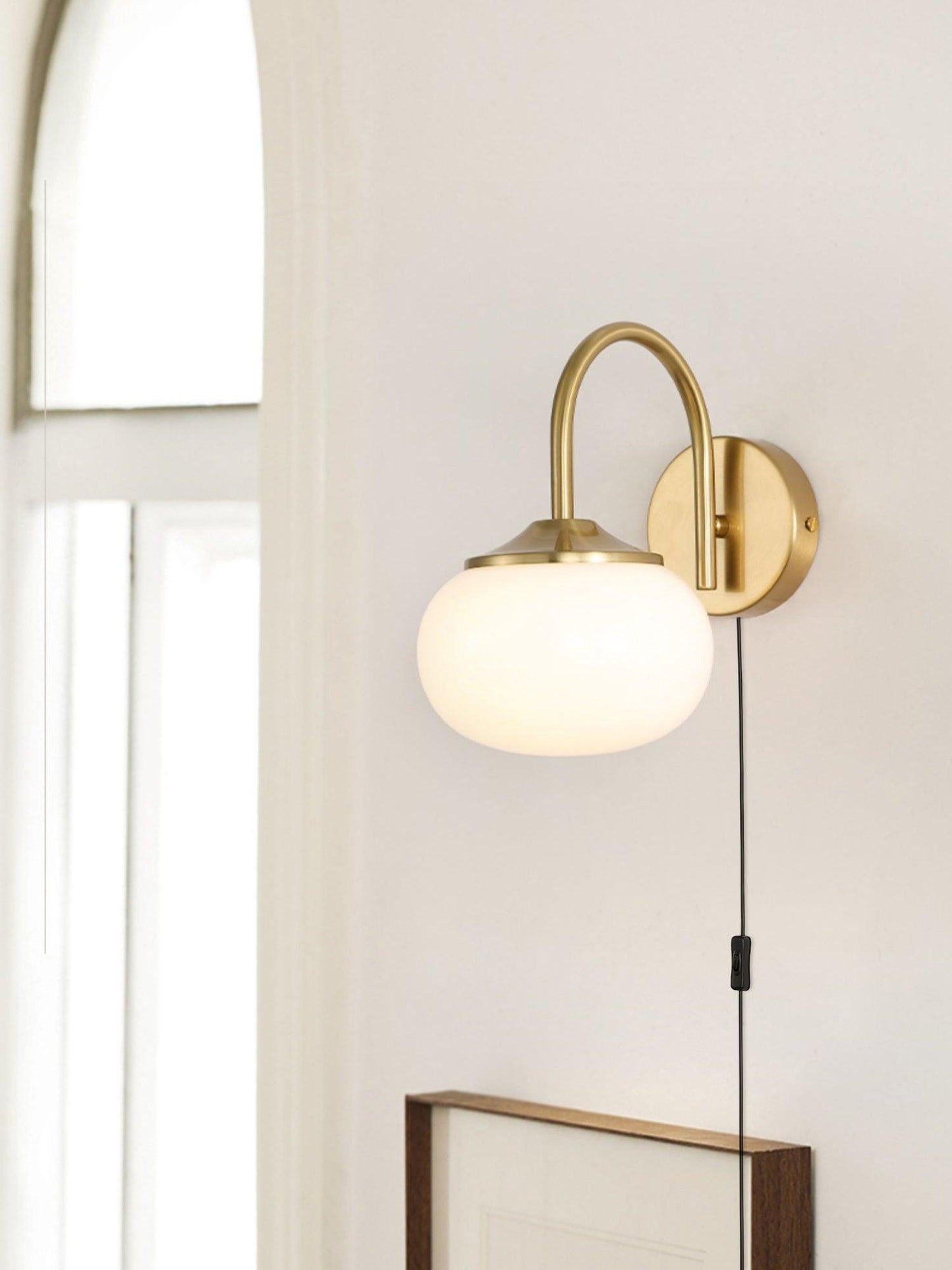 Marshmallow Sconce Plug Version Wall lamp