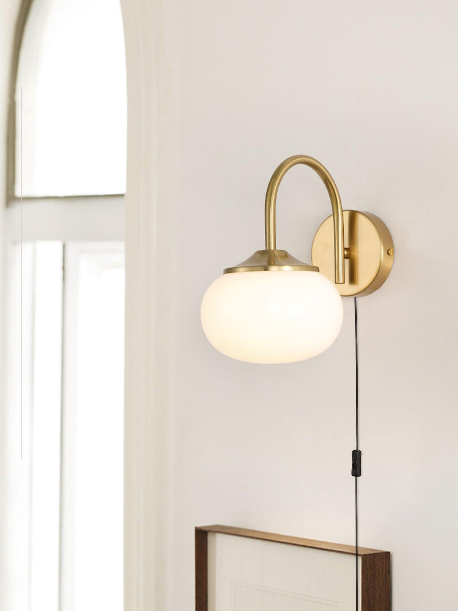 Marshmallow Sconce Plug Version Wall lamp